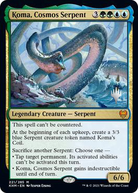 Koma, Cosmos Serpent [Kaldheim Promos] | Devastation Store