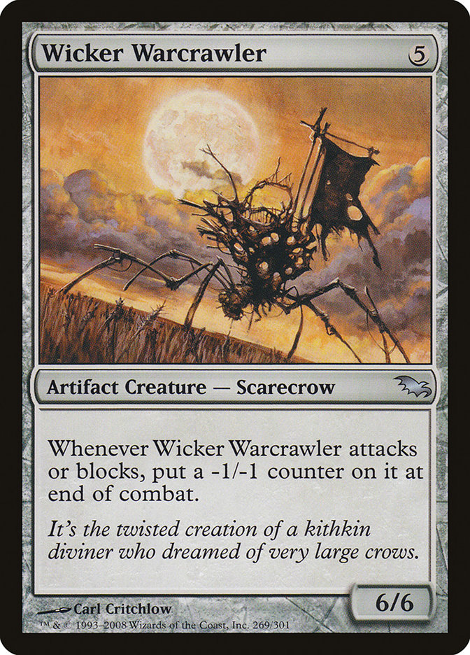 Wicker Warcrawler [Shadowmoor] - Devastation Store | Devastation Store