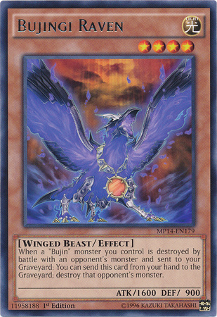 Bujingi Raven [MP14-EN179] Rare | Devastation Store