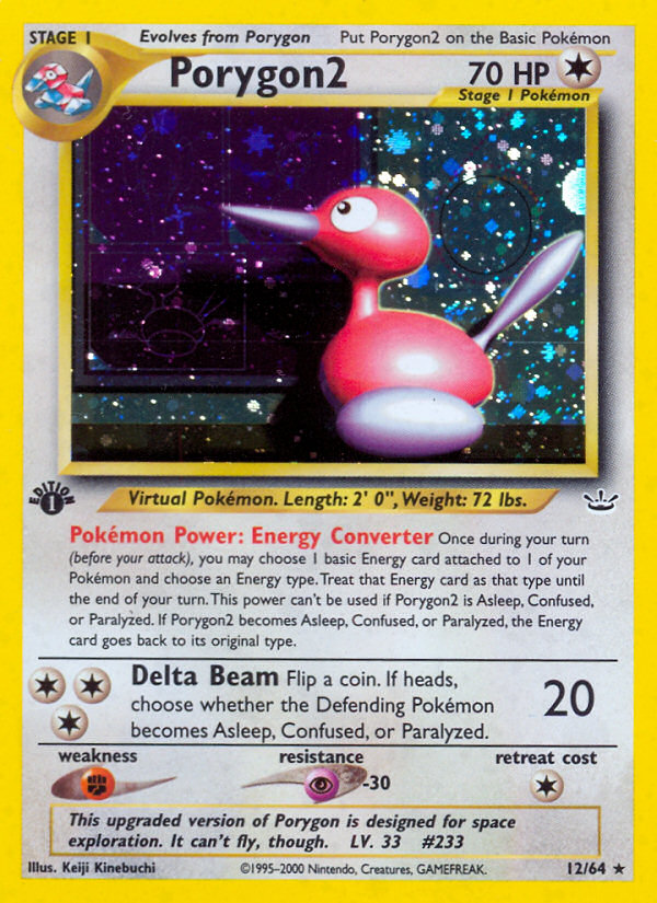 Porygon2 (12/64) [Neo Revelation 1st Edition] | Devastation Store