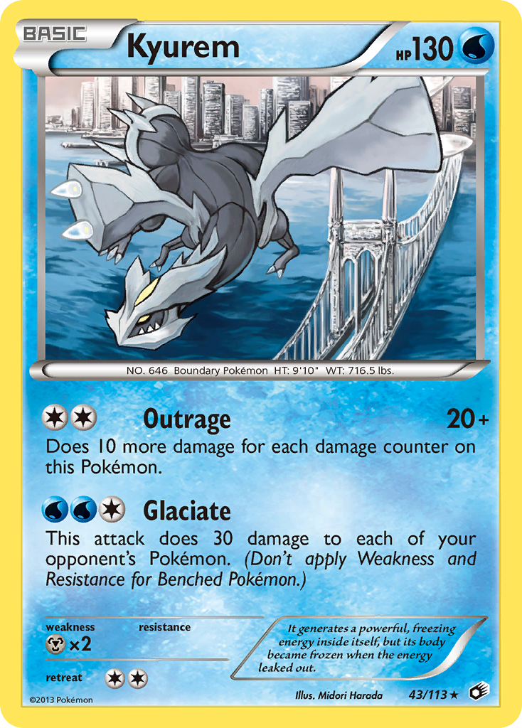 Kyurem (43/113) [Black & White: Legendary Treasures] | Devastation Store