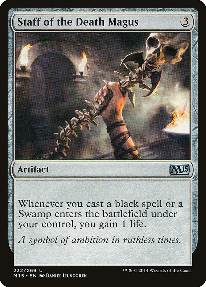 Staff of the Death Magus [Magic 2015] - Devastation Store | Devastation Store