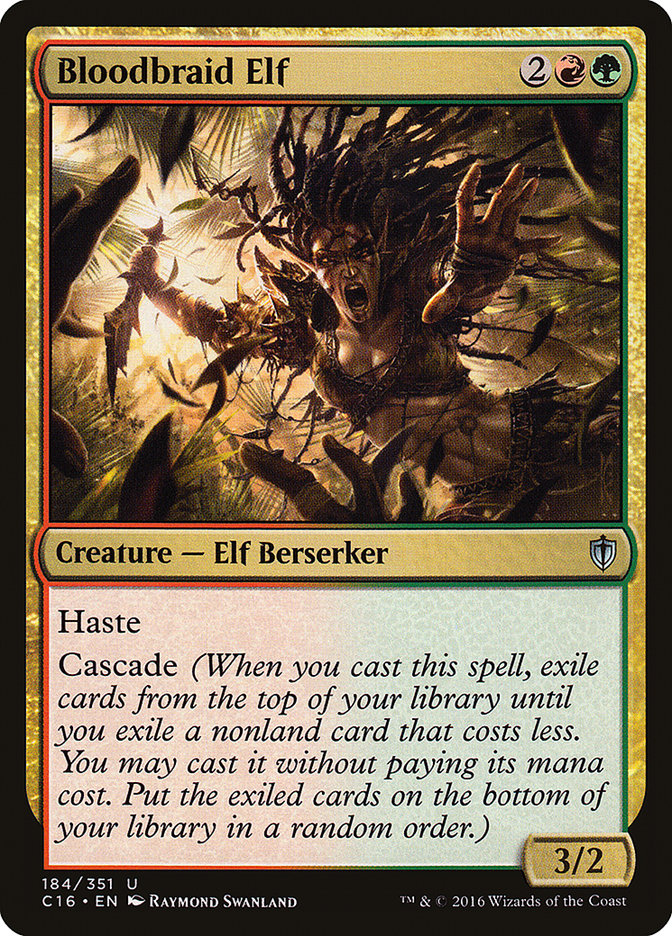 Bloodbraid Elf [Commander 2016] - Devastation Store | Devastation Store