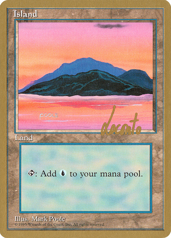 Island (ml369) (Michael Loconto) [Pro Tour Collector Set] | Devastation Store