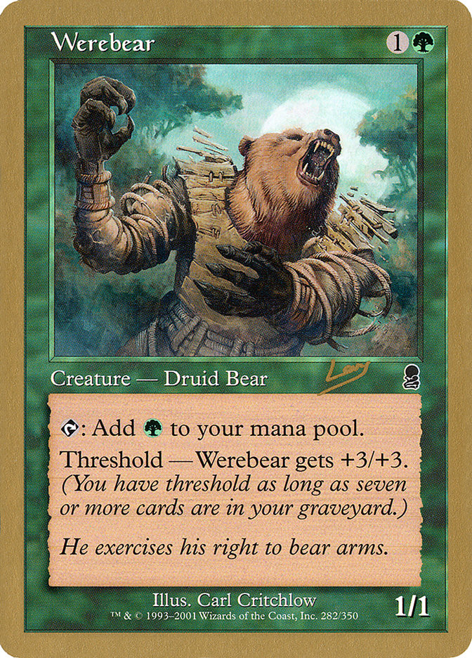 Werebear (Raphael Levy) [World Championship Decks 2002] | Devastation Store