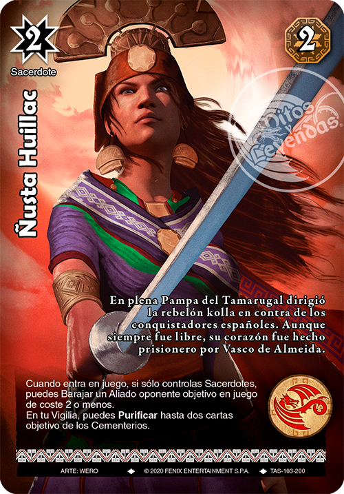 Ñusta Huillac TAS-103 - Devastation Store | Devastation Store