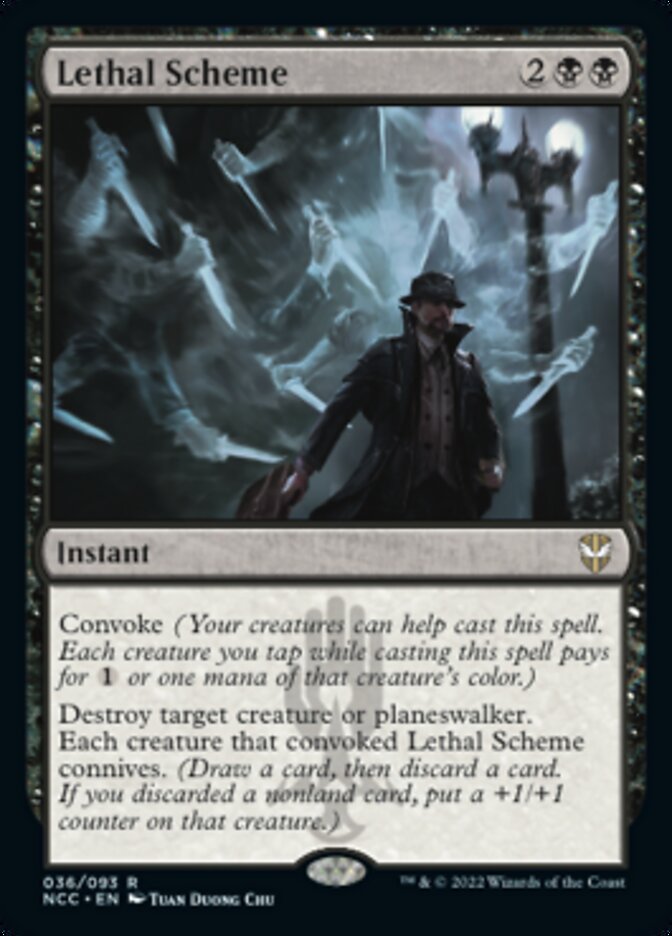 Lethal Scheme [Streets of New Capenna Commander] | Devastation Store