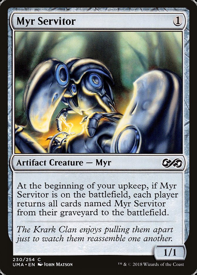 Myr Servitor [Ultimate Masters] | Devastation Store