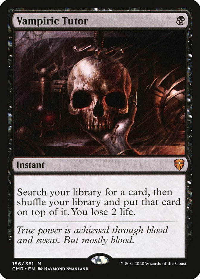 Vampiric Tutor [Commander Legends] | Devastation Store