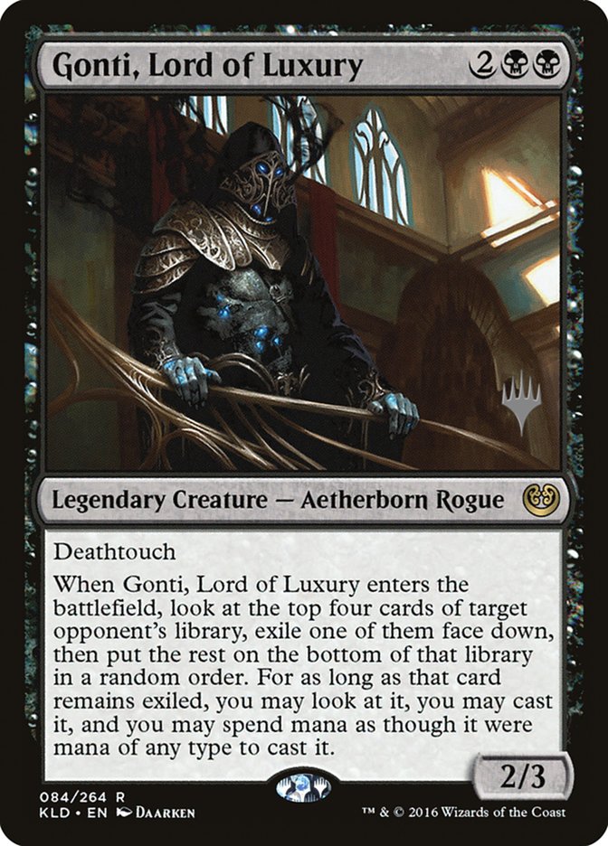 Gonti, Lord of Luxury (Promo Pack) [Kaladesh Promos] | Devastation Store