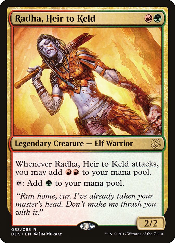 Radha, Heir to Keld [Duel Decks: Mind vs. Might] - Devastation Store | Devastation Store