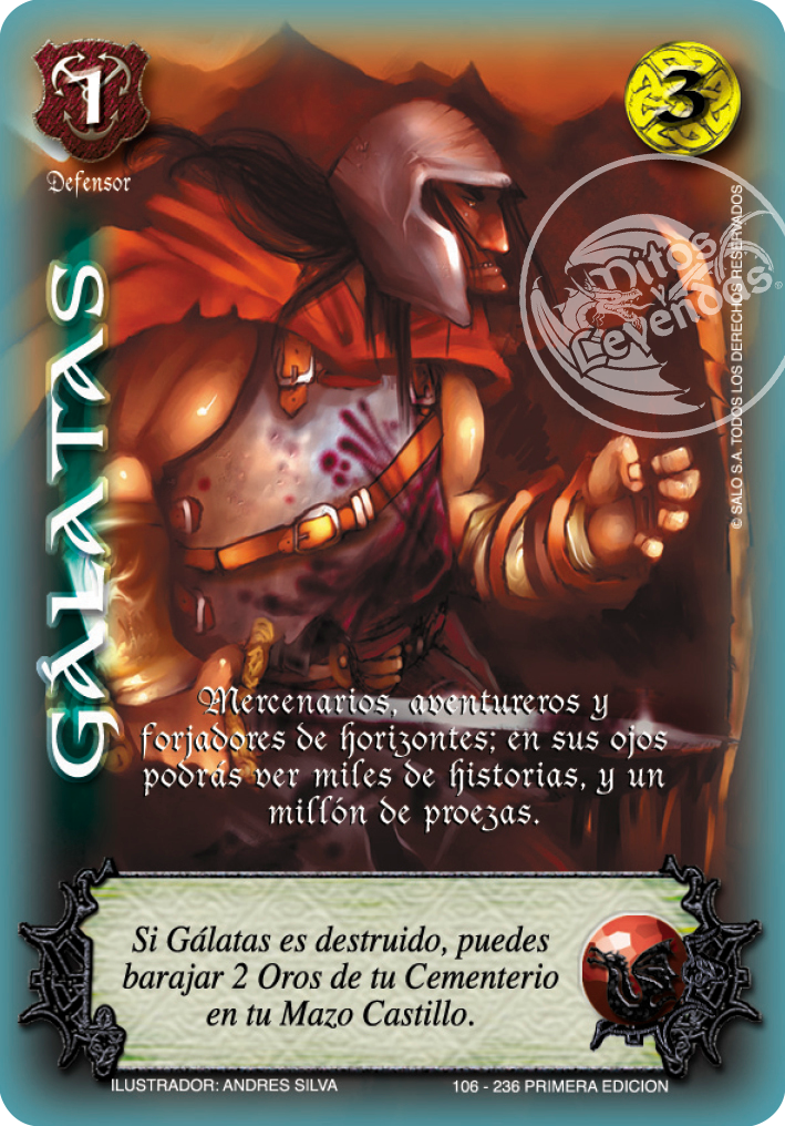 Galatas, Leyendas - Devastation Store | Devastation Store