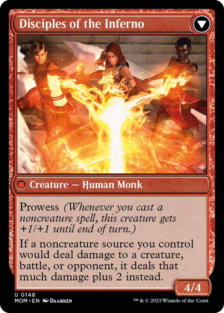Invasion of Regatha // Disciples of the Inferno [March of the Machine] | Devastation Store