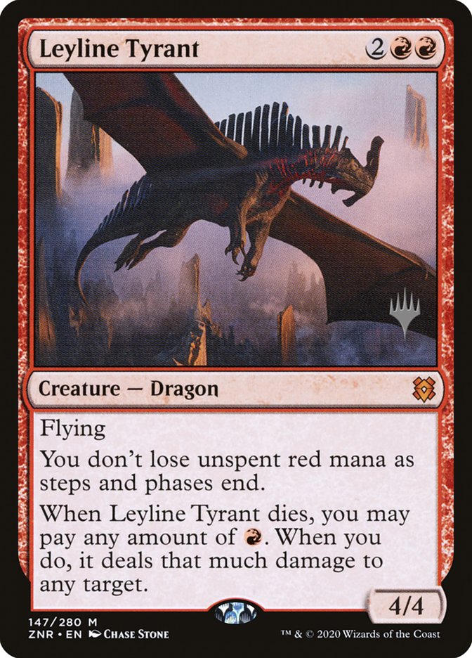 Leyline Tyrant (Promo Pack) [Zendikar Rising Promos] | Devastation Store