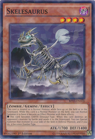 Skelesaurus [BP03-EN108] Shatterfoil Rare | Devastation Store