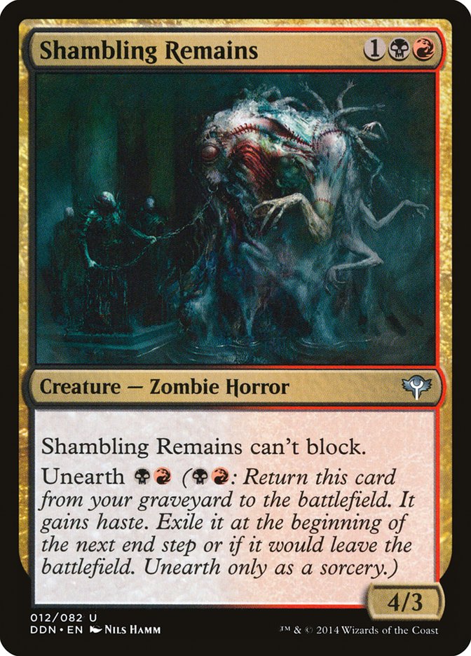 Shambling Remains [Duel Decks: Speed vs. Cunning] - Devastation Store | Devastation Store