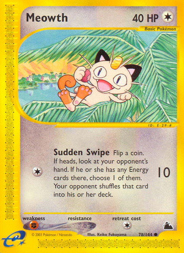 Meowth (78/144) [Skyridge] | Devastation Store