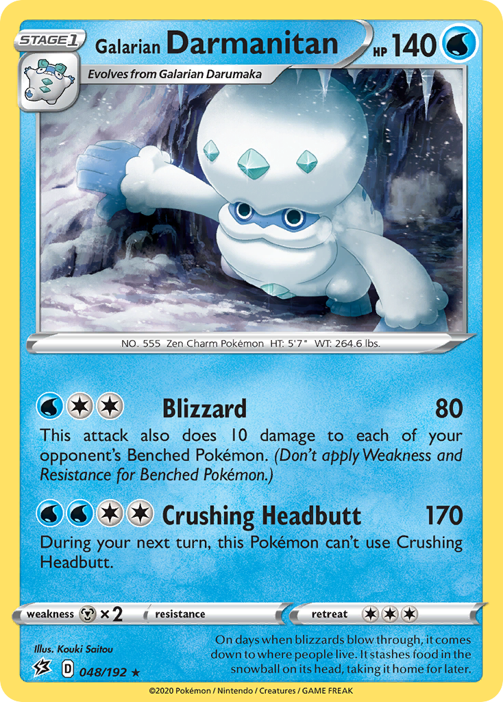 Galarian Darmanitan (048/192) [Sword & Shield: Rebel Clash] | Devastation Store
