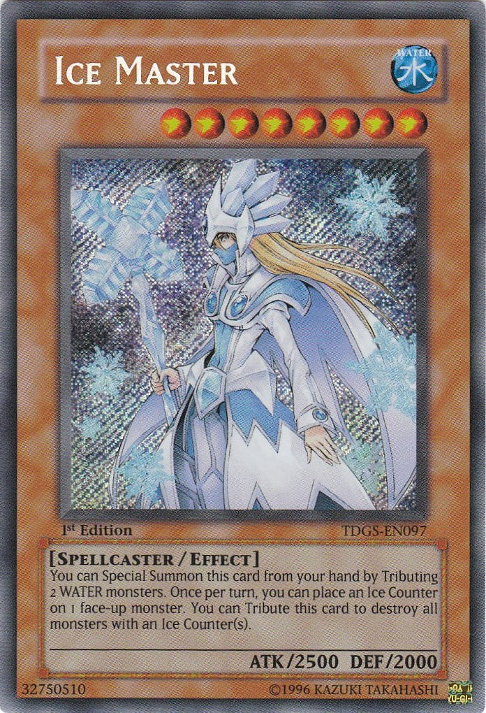 Ice Master [TDGS-EN097] Secret Rare | Devastation Store