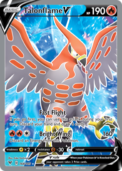 Talonflame V (168/185) [Sword & Shield: Vivid Voltage] | Devastation Store