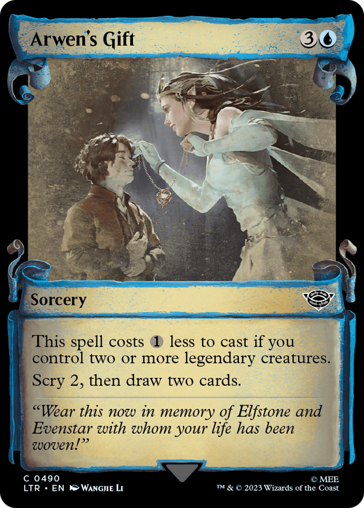 Arwen's Gift [The Lord of the Rings: Tales of Middle-Earth Showcase Scrolls] | Devastation Store