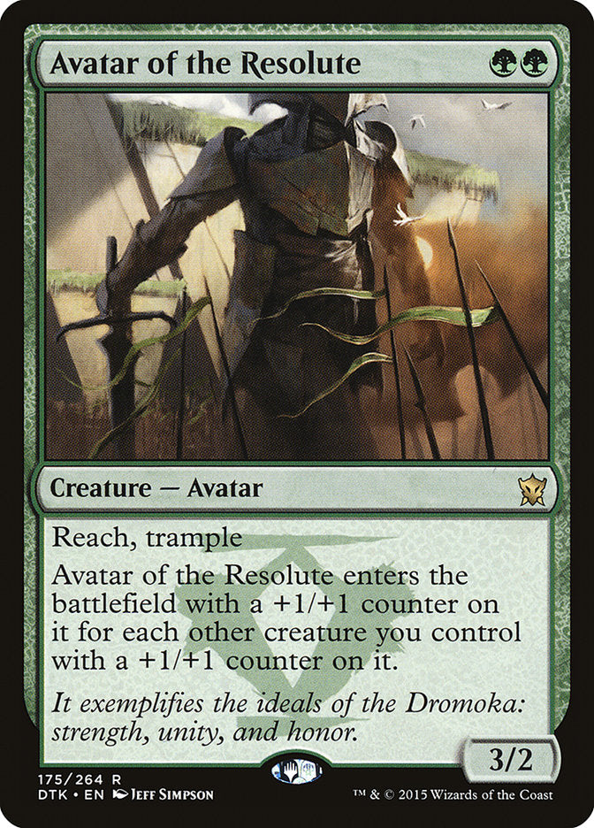 Avatar of the Resolute [Dragons of Tarkir] - Devastation Store | Devastation Store