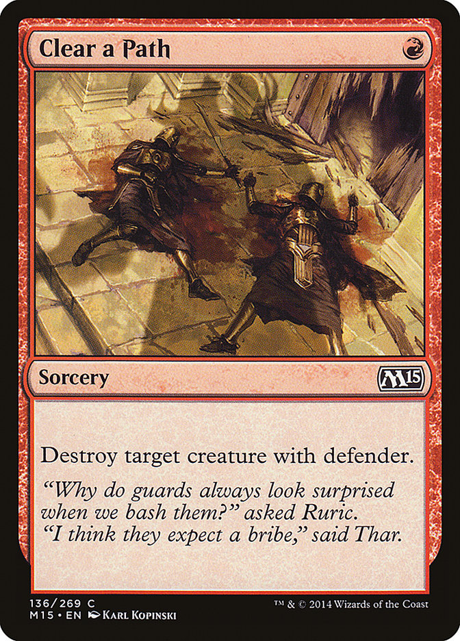 Clear a Path [Magic 2015] - Devastation Store | Devastation Store