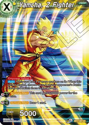 Yamcha, Z Fighter (BT17-087) [Ultimate Squad] | Devastation Store