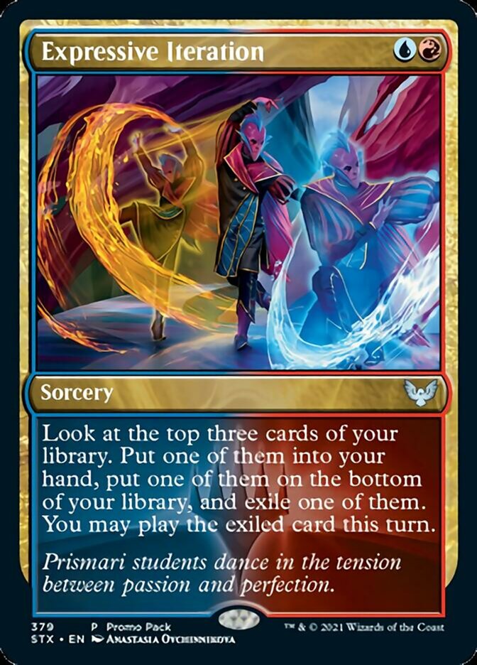 Expressive Iteration (Promo Pack) [Strixhaven: School of Mages Promos] | Devastation Store
