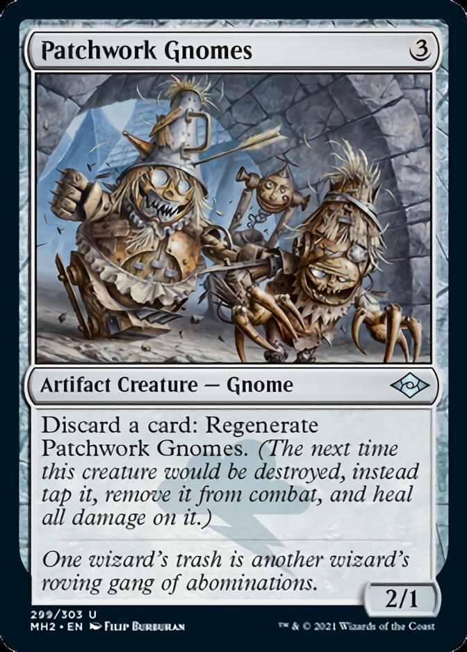 Patchwork Gnomes (Foil Etched) [Modern Horizons 2] | Devastation Store