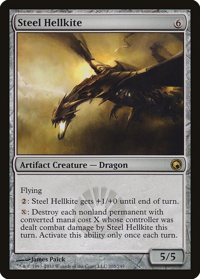 Steel Hellkite [Scars of Mirrodin] | Devastation Store