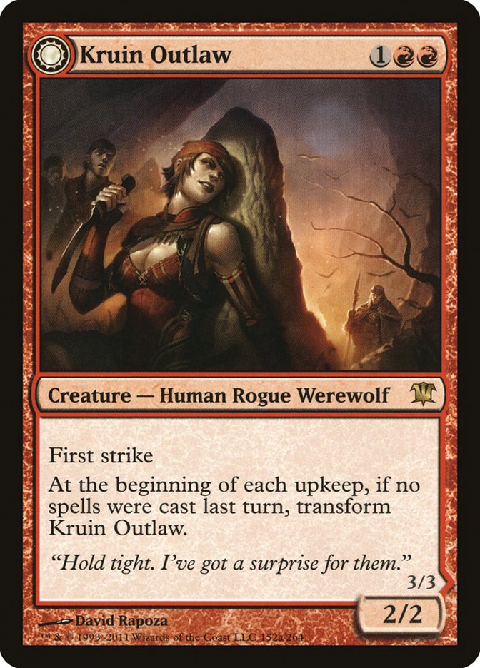 Kruin Outlaw // Terror of Kruin Pass [Innistrad] | Devastation Store