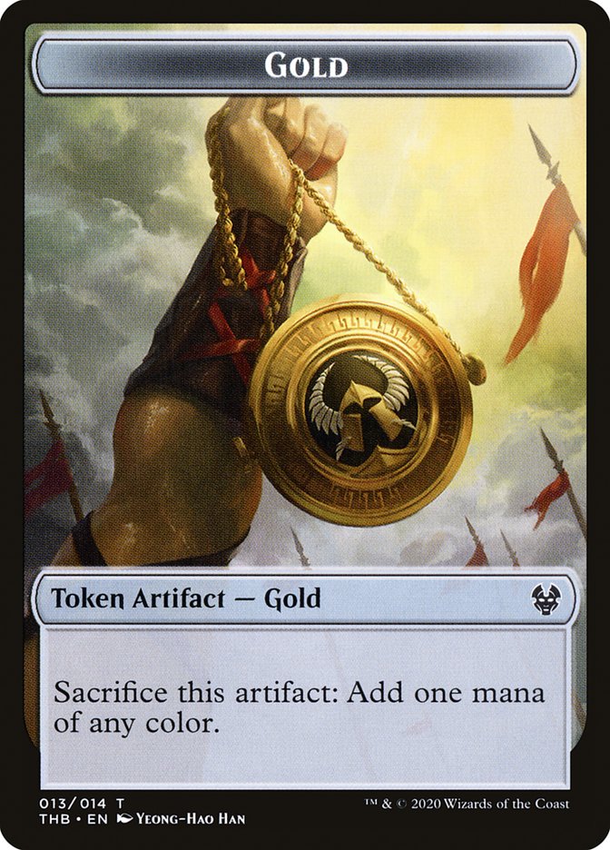 Gold [Theros Beyond Death Tokens] | Devastation Store