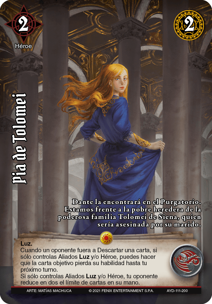Pia de Tolomei A&D-111 | Devastation Store