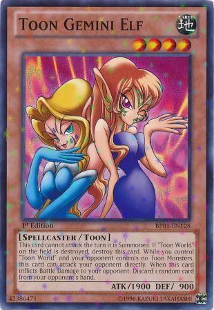 Toon Gemini Elf [BP01-EN128] Starfoil Rare | Devastation Store