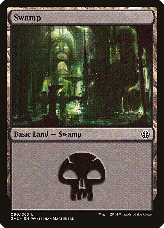 Swamp (60) (Garruk vs. Liliana) [Duel Decks Anthology] - Devastation Store | Devastation Store