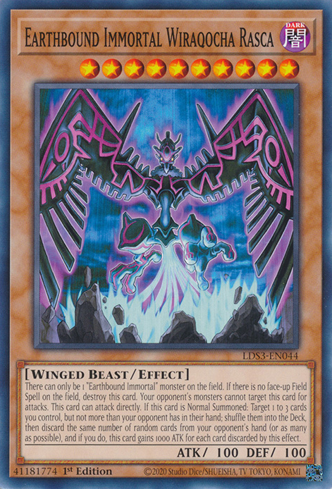 Earthbound Immortal Wiraqocha Rasca [LDS3-EN044] Common | Devastation Store