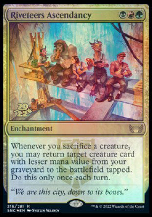 Riveteers Ascendancy [Streets of New Capenna Prerelease Promos] | Devastation Store