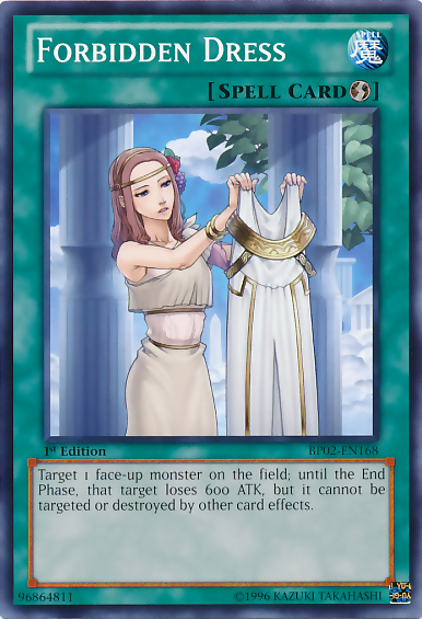 Forbidden Dress [BP02-EN168] Mosaic Rare | Devastation Store