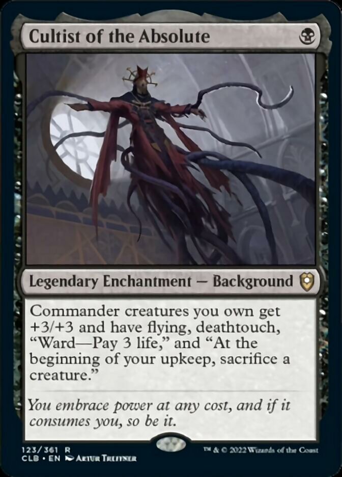 Cultist of the Absolute [Commander Legends: Battle for Baldur's Gate] | Devastation Store