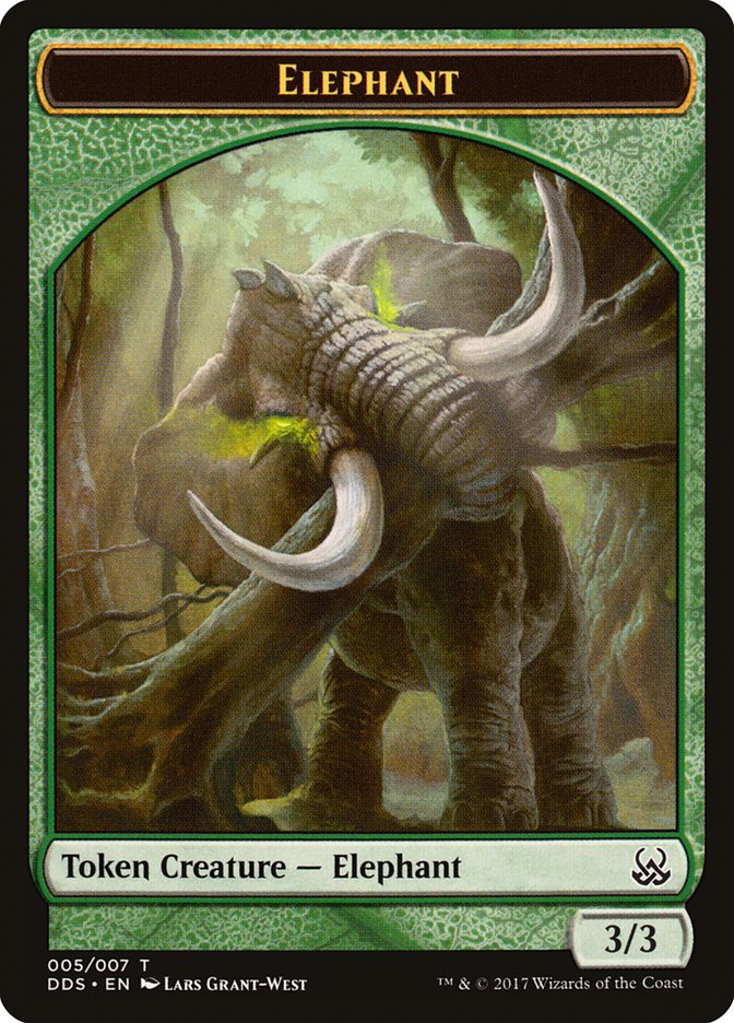 Elephant [Duel Decks: Mind vs. Might Tokens] | Devastation Store