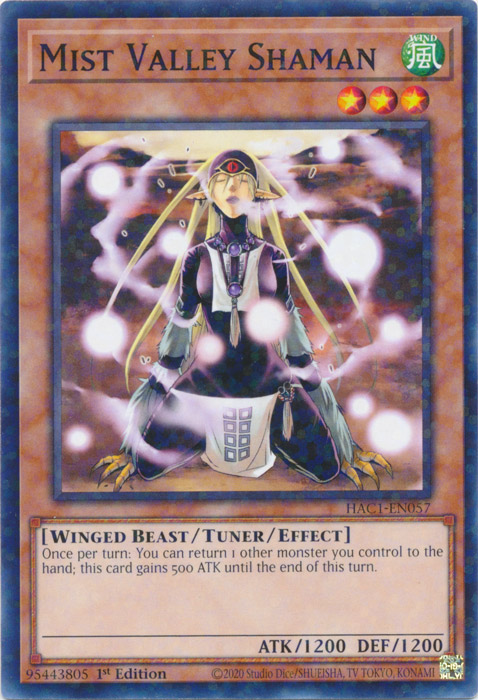 Mist Valley Shaman (Duel Terminal) [HAC1-EN057] Common | Devastation Store