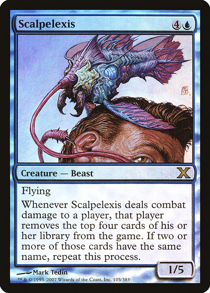 Scalpelexis (Premium Foil) [Tenth Edition] | Devastation Store