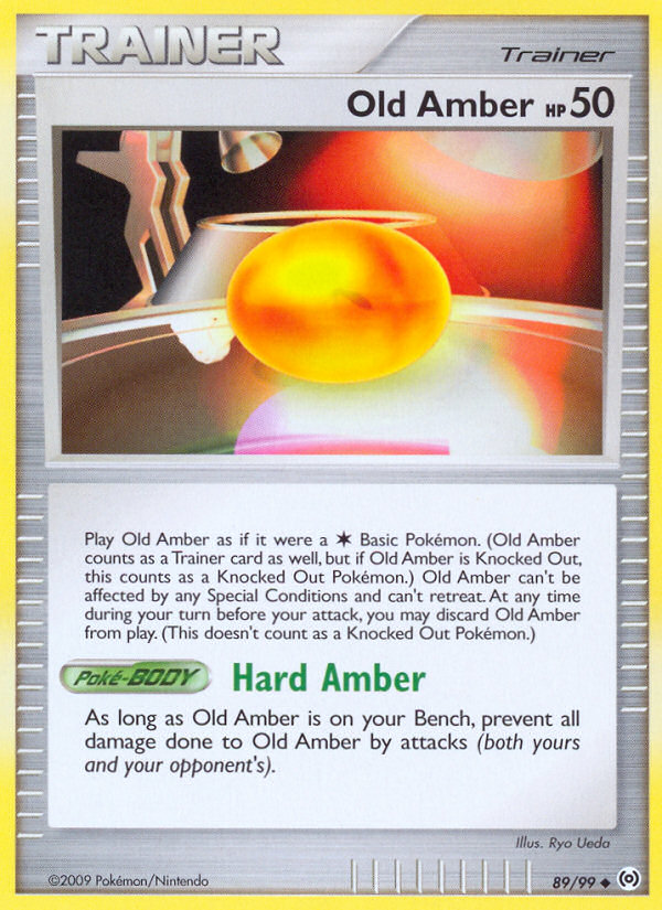 Old Amber (89/99) [Platinum: Arceus] | Devastation Store