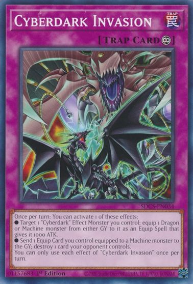 Cyberdark Invasion [SDCS-EN034] Common | Devastation Store