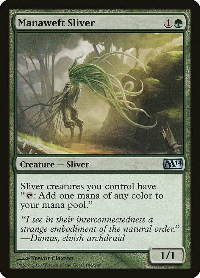 Manaweft Sliver [Magic 2014] | Devastation Store