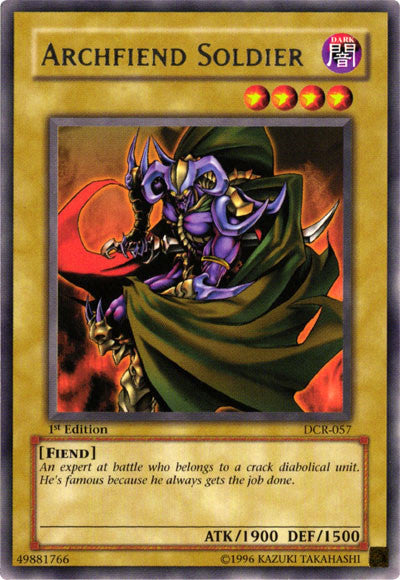 Archfiend Soldier [DCR-057] Rare | Devastation Store