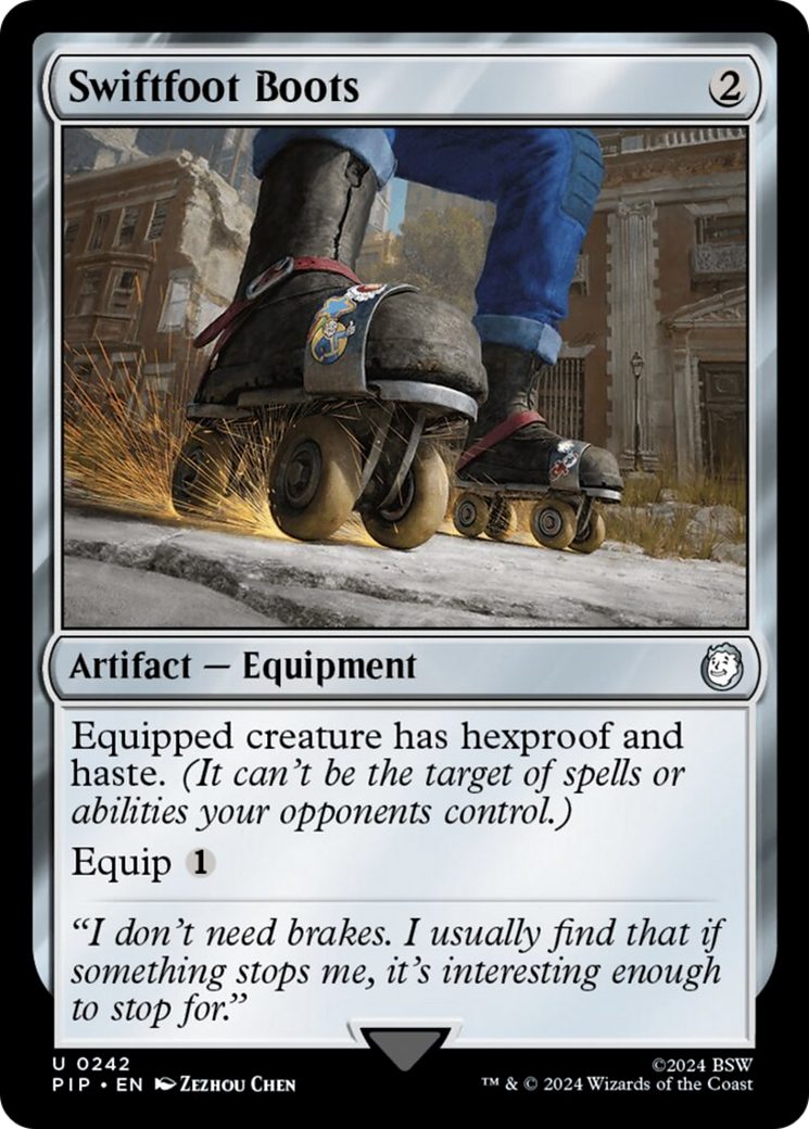 Swiftfoot Boots [Fallout] | Devastation Store