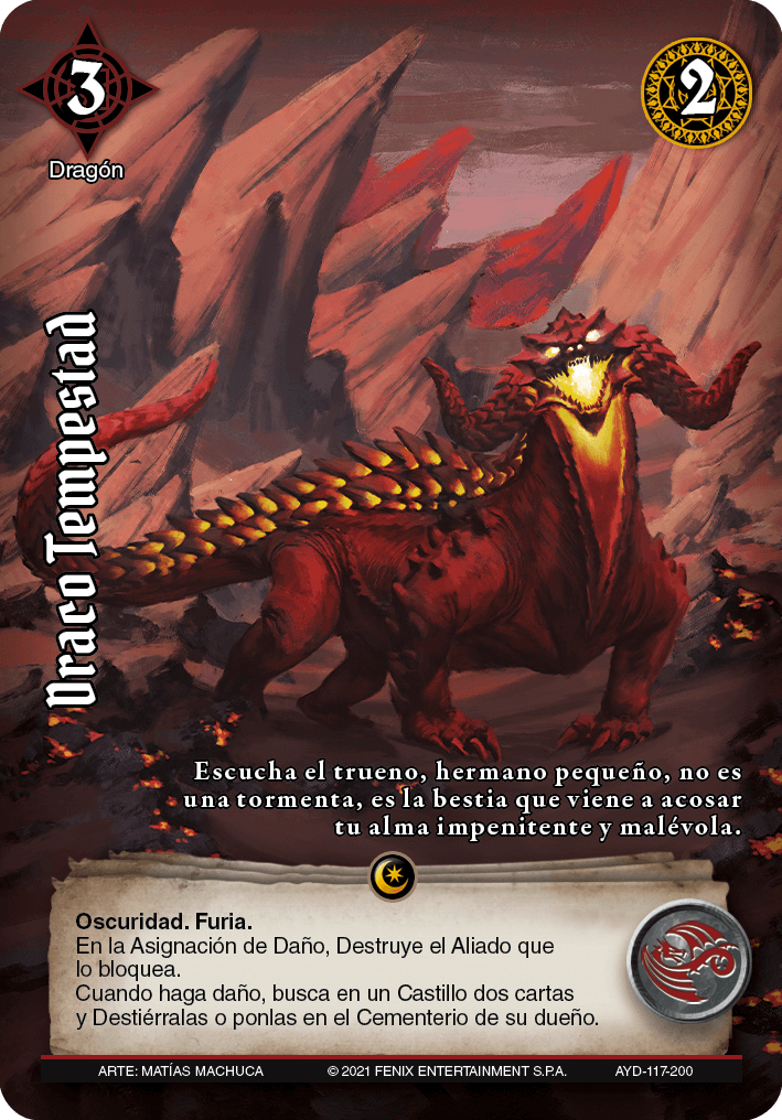 Draco Tempestad A&D-117 | Devastation Store