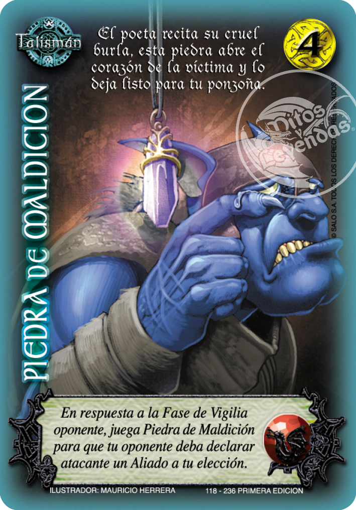 Piedra de Maldicion, Leyendas - Devastation Store | Devastation Store